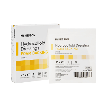 McKesson Hydrocolloid Dressing with Foam Backing