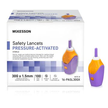 McKesson Pressure Activated Safety Lancets
