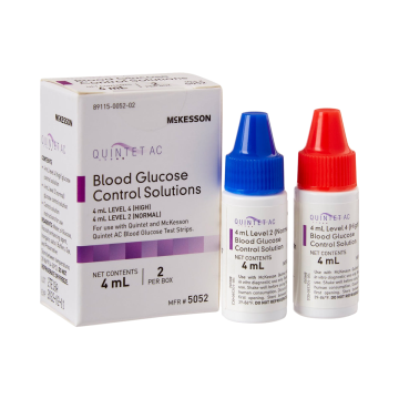 McKesson Quintet AC Glucose Control Solution