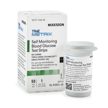 McKesson TRUE METRIX Self Monitoring Blood Glucose Test Strips