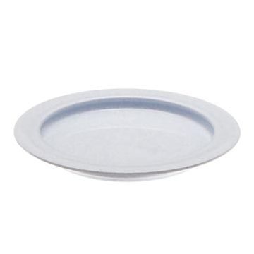 Inner-Lip Plate, Plastic by Maddak Inc - Each, Ligth Blue