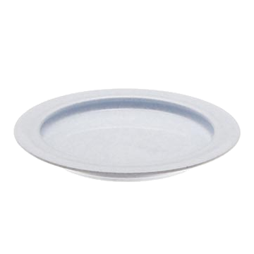 Inner-Lip Plate, Plastic by Maddak Inc - Each, Ligth Blue