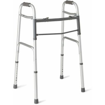 Guardian® Heavy-Duty 2-Button Folding Walker