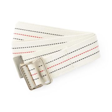 Medline Washable Cotton Pinstripe Gait Belts