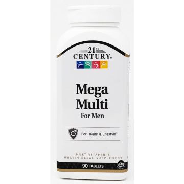 Men's Multivitamin, Multimineral 90 Tablets by 21st Century