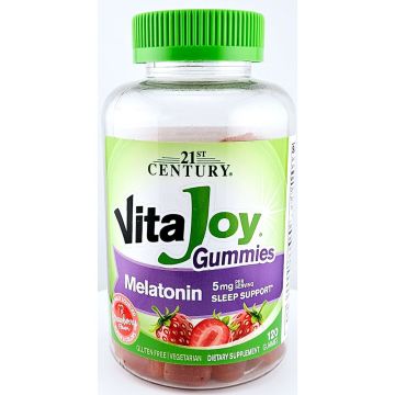 Melatonin 5 mg Gummies (Vita Joy) by 21st Century