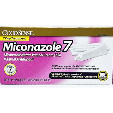Miconazole 7 Cream 4.59 oz Tube by Good Sense