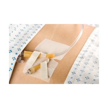 Cath-Secure Dual Tab Tube Holder, Hypoallergenic 3" by MC Johnson Co Inc
