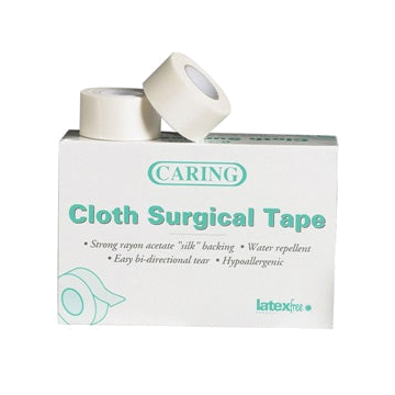 Caring Cloth Silk Adhesive Tape By Medline - 1 x 10 yds