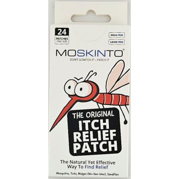 Moskinto Itch Relief 24 Patches