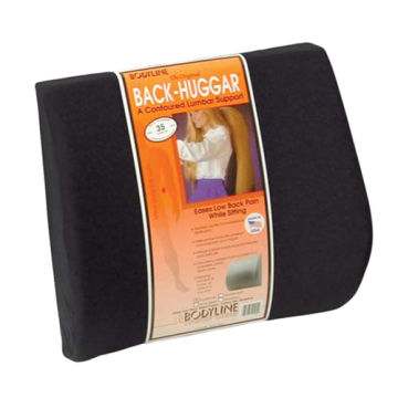 Back-huggar Original Lumbar Support Cushion Black