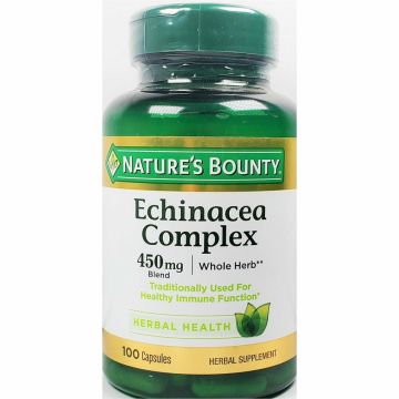 Echinacea Complex 450 mg, 100 Capsules by Natures Bounty