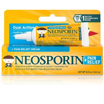 Neosporin For Kids + Pain Relief First Aid Antibiotic Cream