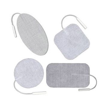 BodyMed Self-Adhering Electrodes - Package of 4 - 1.5 inch x 3 inch Rectangle, Carbon