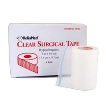 Caring Transparent Adhesive Tape - 1 inch x 10 yds