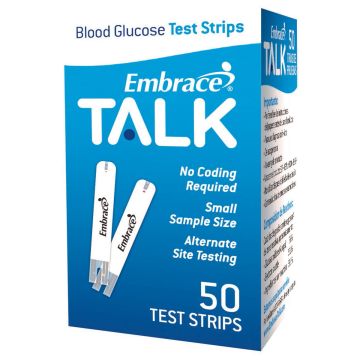 Omnis Health Embrace Blood Glucose Test Strips