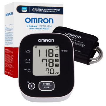 Home Automatic Digital Blood Pressure Monitor 3 Series® Adult Cuff 9 to 17 Inch Desk Model