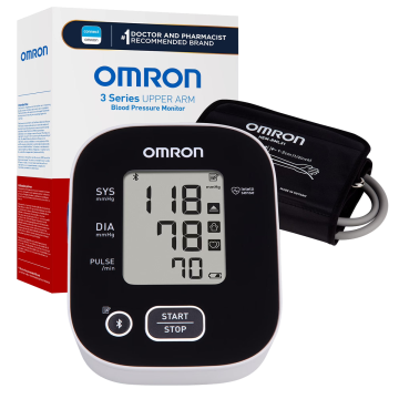 Home Automatic Digital Blood Pressure Monitor 3 Series® Adult Cuff 9 to 17 Inch Desk Model