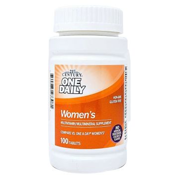 One Daily Women's Multivitamin 100 Tablets by 21st Century