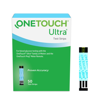 OneTouch® Ultra® Blue Blood Glucose Test Strip