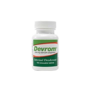 Devrom Chewable Tablets by Parthenon - Bottle of 100