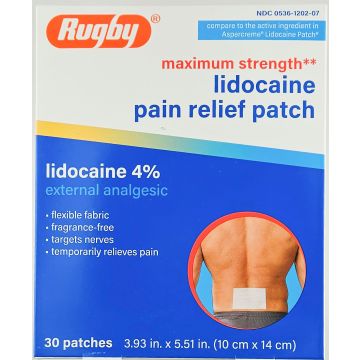 Pain Relief Patch 30 Patches by Rugby