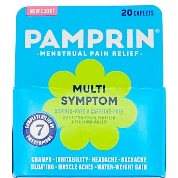 Pamprin Multi-Symptom, 20 Caplets