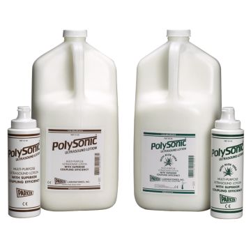 Polysonic Ultrasound Lotion with Aloe by Parker Laboratories - Tube 8.5 oz