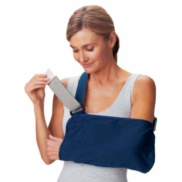Procare Blue Vogue Arm Sling by DJ Orthopedics - Small, 7.5 inch X 12.5 inch