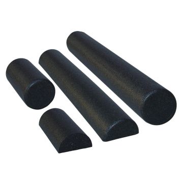BodySport High Density Foam Rollers - Each, Half Round, ( 6 inch X 12 inch)