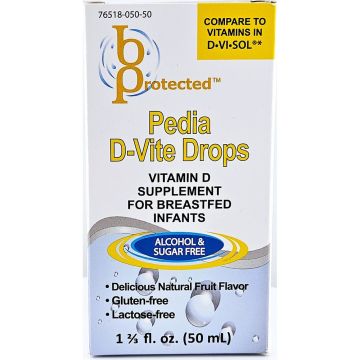 Pedia D-Vite Drops, Vitamin D 10 mcg Supplement