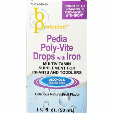 Multivitamin with Iron (Pedia Poly-Vite) Drops 50 mL