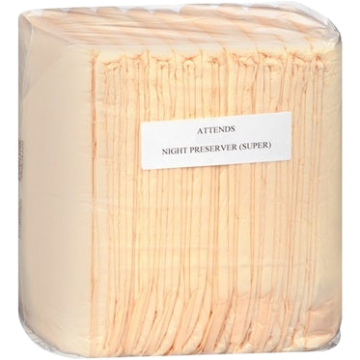 Attends Night Preserver Underpads, Heavy Absorbency by Attends Healthcare Products - Case of 150 -23 inch x 36 inch