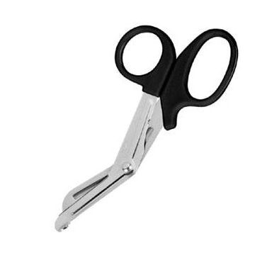 Prestige Medical Nurse Utility Scissor Black, 7-1/2"