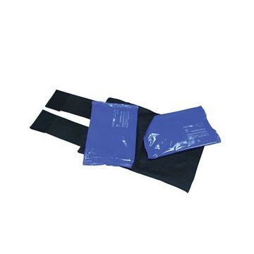 Soft-Ice Cold & Hot Therapy Compression Wraps with 2 Packs by Polar Products - 7 inch x 14 inch.