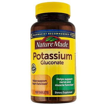 Potassium Gluconate 550 mg 100 Tablets by Nature Made