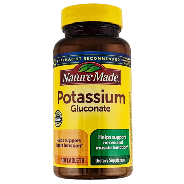 Potassium Gluconate 550 mg 100 Tablets by Nature Made