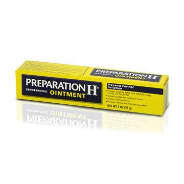 Preparation H Hemorrhoid Relief Ointment, 2 oz Tube by Pfizer
