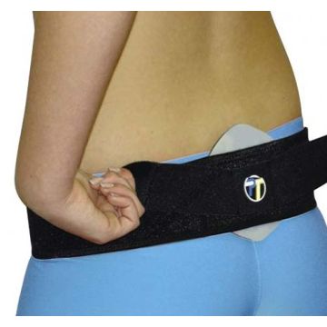 Sacroiliac Back Belt by ProTec Athletics - Each, Small (Women's 2 - 4; Men's 22 - 30). Includes stability pad.
