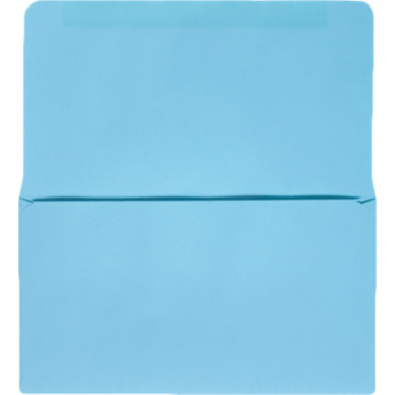 Remittance Envelopes (3 5/8 x 6 1/2 Closed) - Pastel Blue 24lb
