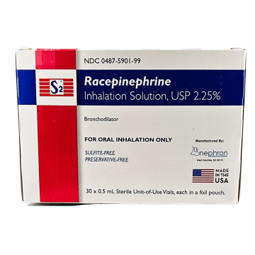 Racepinephrine (Inhalation Solution) 30 Vials by Nephron