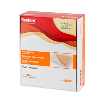 Restore™ Nonadhesive without Border Foam Dressing