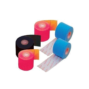 RockTape Kinesiology Tape, 4 inch x 105' Roll - Singles - Pink
