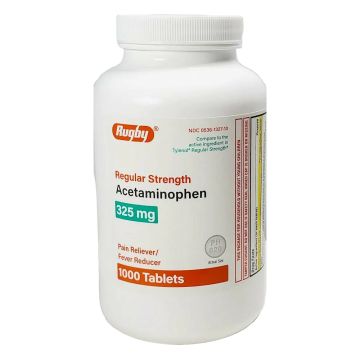 Acetaminophen 325 mg 1000 Tablets by Rugby
