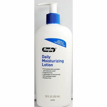 Daily Moisturizing Lotion 12 fl oz Each (1 or 3 Pack) by Rugby - 3 Pack