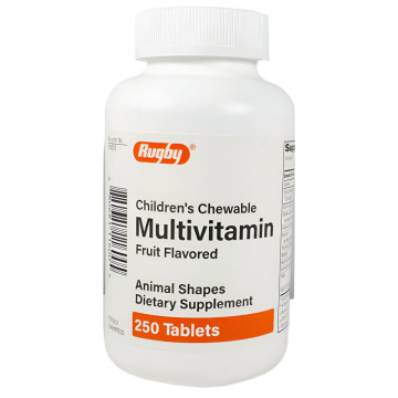Multivitamin for Children (Chewable) 250 Tablets by Rugby