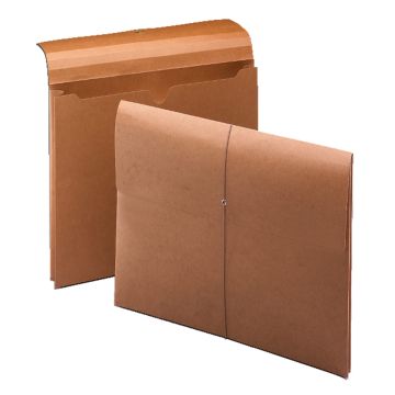 Expanding Wallets, 2-Inch Expansion, Flap and Cord Closure