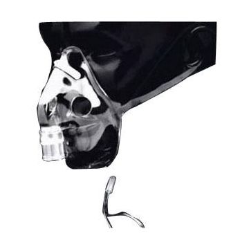 Aerosol Therapy Mask Clear, Elastic Headstrap by Salter Labs