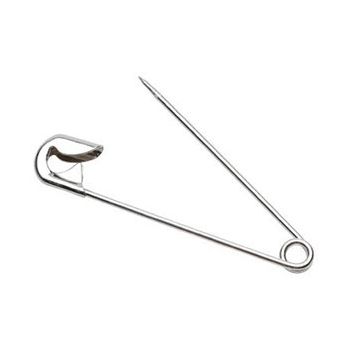 Safety Pins Large, #2 Size Nickel-Plated Steel by Graham-Field - Package of 144