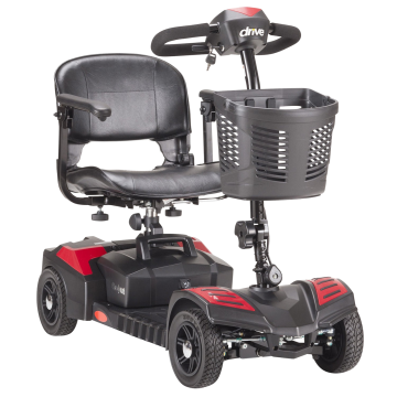 Drive Medical Scout Compact Travel Power Scooter, 4 Wheel - Regular